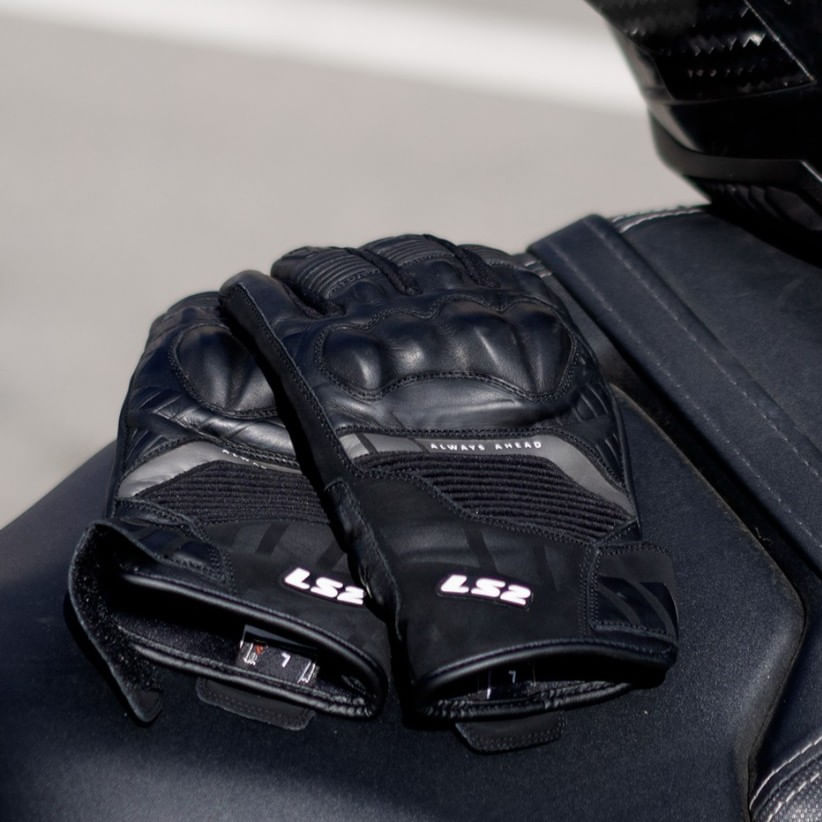 Guante LS2 Octane Hombre Negro